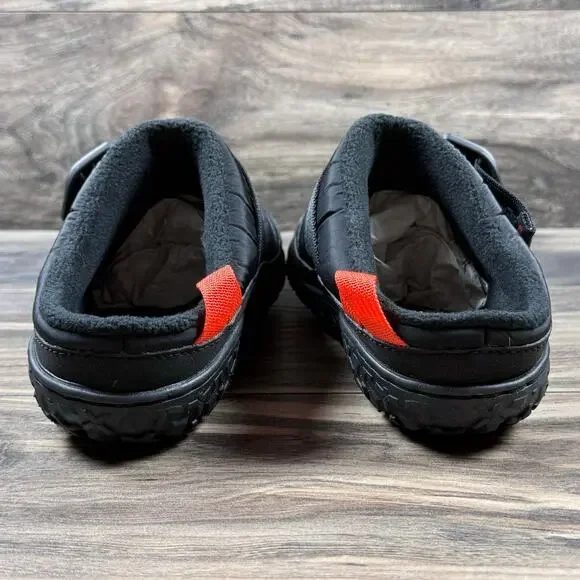NIB Chaco Ramble Puff Comfort Clog Black Riptop Lugsole Slip On Shoes 7M